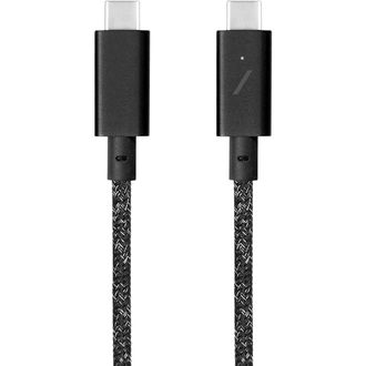 Кабель Native Union Belt Cable USB-C to USB-C Pro 240W Cosmos Black (2.4 m) (BELT-PRO2-COS-NP) - фото 2