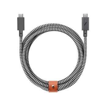 Кабель Native Union Belt Cable USB-C to USB-C Pro Zebra (2.4 m) (BELT-C-ZEB-PRO-NP) - фото 1 Кабель Native Union Belt Cable USB-C to USB-C Pro Zebra (2.4 m) (BELT-C-ZEB-PRO-NP) - фото 1