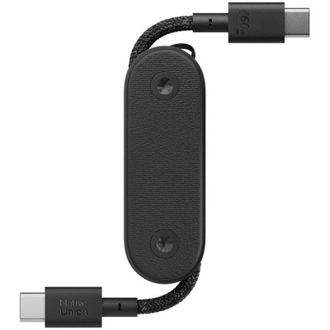 Кабель Native Union Pocket Cable USB-C to USB-C Black (POCK-C-BLK-NP) - фото 1