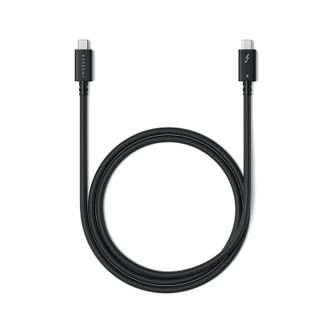 Кабель Satechi Thunderbolt 4 Pro 240W Cable Black (1 m) (ST-YTB100K) - фото 2 Кабель Satechi Thunderbolt 4 Pro 240W Cable Black (1 m) (ST-YTB100K) - фото 2