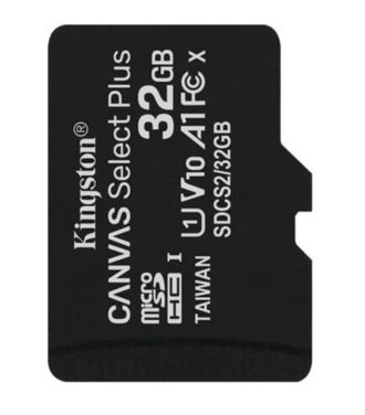 Карта пам`яті MicroSDXC 32Gb class 10 А1 (UHS-1) Kingston Canvas Select Plus (R-100MB/s) - фото 1 Карта пам`яті MicroSDXC 32Gb class 10 А1 (UHS-1) Kingston Canvas Select Plus (R-100MB/s) - фото 1