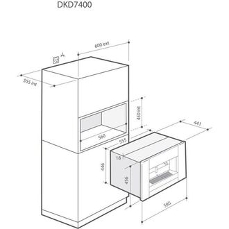 Кофемашина встроенная De Dietrich DKD7400A - фото 2