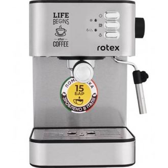 Кофеварка Rotex RCM750-S Life Espresso - фото 1