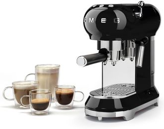 Кофеварка рожковая SMEG ECF01BLEU Europe - фото 3