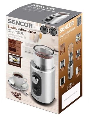 Кофемолка Sencor SCG 3550SS Europe - фото 5