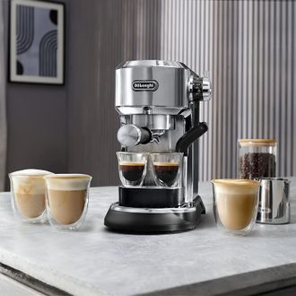 Кавоварка DeLonghi Dedica Maestro Plus Espresso Machine EC950.M Europe - фото 5