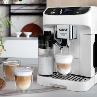 Кофемашина DeLonghi Magnifica Plus ECAM 320.60.W Europe - фото 3