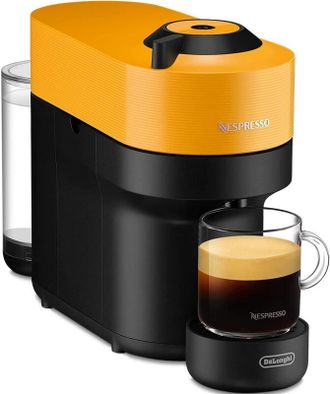 Кофеварка DeLonghi Nespresso Vertuo Pop Mango Yellow ENV90.Y Europe - фото 1