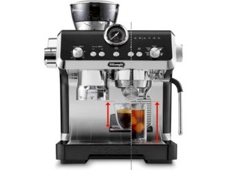 Кофеварка рожковая эспрессо Delonghi La Specialista Arte EC 9155.BK - фото 2