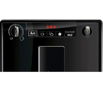 Кофемашина Melitta Caffeo Solo Frosted Black (E950-544) Europe - фото 4 Кофемашина Melitta Caffeo Solo Frosted Black (E950-544) Europe - фото 4