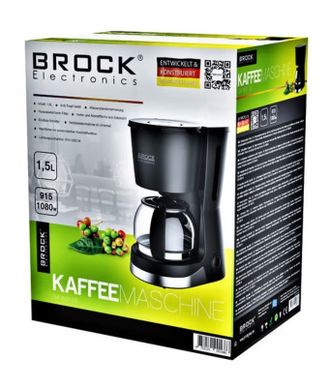 Кофеварка BROCK CM 1501 SS - фото 2