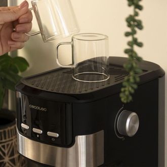 Кофеварка Cecotec Power Espresso 20 Pecan CCTC-01724 - фото 4