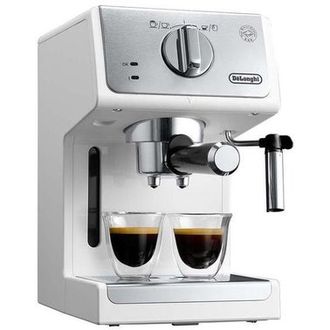 Кофеварка рожковая DeLonghi ECP 33.21 White - фото 2 Кофеварка рожковая DeLonghi ECP 33.21 White - фото 2