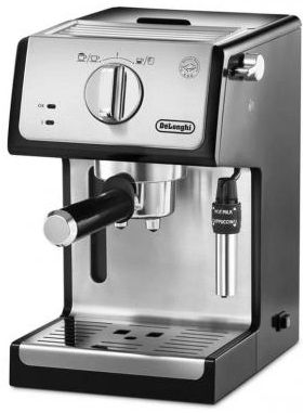 Кофеварка рожковая DeLonghi ECP 35.31 BK Stell - фото 1