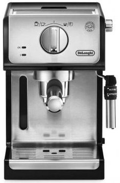 Кофеварка рожковая DeLonghi ECP 35.31 BK Stell - фото 2