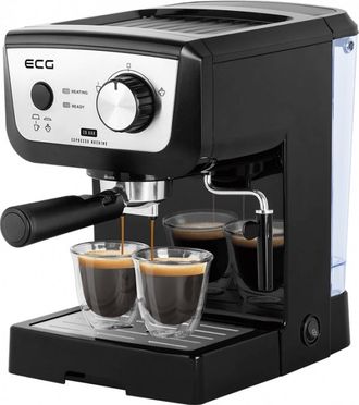 Кофеварка рожковая ECG ESP 20101 Black - фото 10
