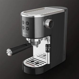Кофеварка рожковая эспрессо Krups Virtuoso+ Pump XP444G10 - фото 4 Кофеварка рожковая эспрессо Krups Virtuoso+ Pump XP444G10 - фото 4