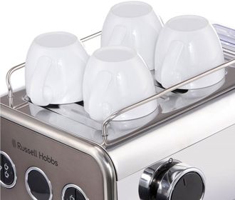 Кофеварка рожковая эспрессо Russell Hobbs Distinctions Metallic 26452-56 - фото 7 Кофеварка рожковая эспрессо Russell Hobbs Distinctions Metallic 26452-56 - фото 7