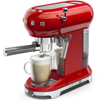 Кофеварка рожковая эспрессо SMEG ECF01RDEU - фото 3