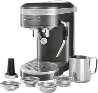 Кофеварка рожковая KitchenAid 5KES6503EMS - фото 3 Кофеварка рожковая KitchenAid 5KES6503EMS - фото 3