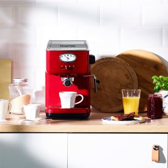 Кофеварка рожковая Russell Hobbs 28250-56 - фото 4 Кофеварка рожковая Russell Hobbs 28250-56 - фото 4