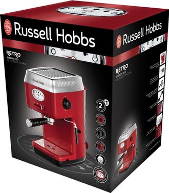 Кофеварка рожковая Russell Hobbs 28250-56 - фото 13 Кофеварка рожковая Russell Hobbs 28250-56 - фото 13