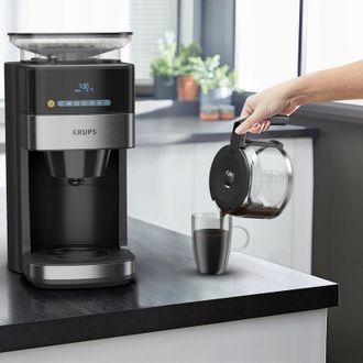 Кофеварка Krups Grind Aroma KM8328 Europe - фото 3