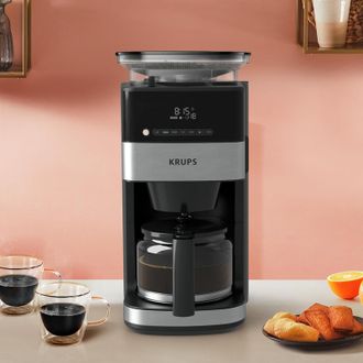 Кофеварка Krups Grind Aroma KM8328 Europe - фото 4