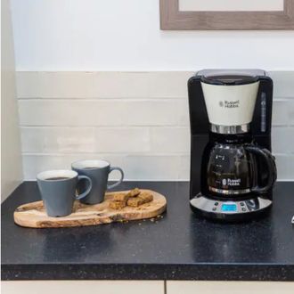 Кофеварка Russell Hobbs Colours Plus Cream 24033-56 Europe - фото 4