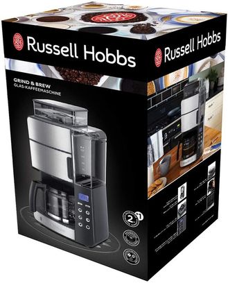 Кофеварка Russell Hobbs Grind & Brew 25610-56 Europe - фото 5 Кофеварка Russell Hobbs Grind & Brew 25610-56 Europe - фото 5