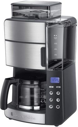 Кофеварка Russell Hobbs Grind & Brew 25610-56 Europe - фото 1 Кофеварка Russell Hobbs Grind & Brew 25610-56 Europe - фото 1