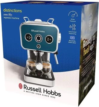 Кофеварка Russell Hobbs Distinctions Blue 26451-56 - фото 5
