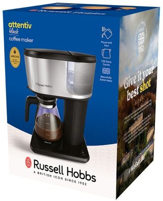 Кофеварка Russell Hobbs Attentiv Black Coffee Maker 26840-56 Europe - фото 5