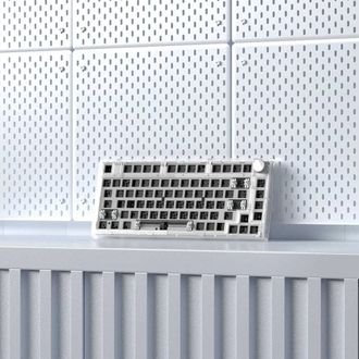 Клавіатура MK750 White Transparent DIY barebone wireless Tree-Mode - фото 2