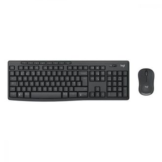 Комплект (клавіатура, миша) Logitech MK370 Black USB (L920-012077) - фото 2