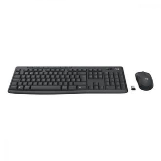 Комплект (клавіатура, миша) Logitech MK370 Black USB (L920-012077) - фото 3