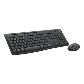 Комплект (клавіатура, миша) Logitech MK370 Black USB (L920-012077) - фото 4