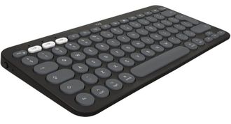 Комплект (клавиатура, мышь) беспроводной Logitech Pebble 2 Combo for Mac Graphite (920-012244) - фото 2 Комплект (клавиатура, мышь) беспроводной Logitech Pebble 2 Combo for Mac Graphite (920-012244) - фото 2