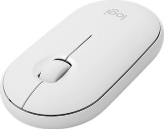 Мышь беспроводная Logitech Pebble M350 White (910-005716, 910-005541) - фото 2