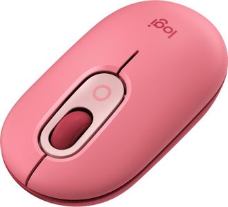 Мышь беспроводная Logitech POP Mouse Bluetooth Heartbreaker Rose (910-006548) - фото 2 Мышь беспроводная Logitech POP Mouse Bluetooth Heartbreaker Rose (910-006548) - фото 2