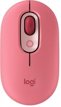 Мышь беспроводная Logitech POP Mouse Bluetooth Heartbreaker Rose (910-006548) - фото 1 Мышь беспроводная Logitech POP Mouse Bluetooth Heartbreaker Rose (910-006548) - фото 1