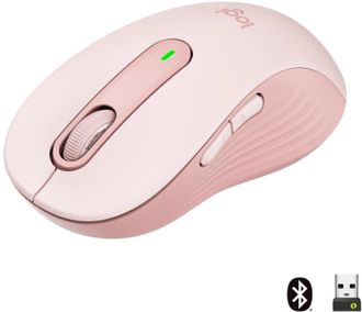 Миша бездротова Logitech Signature M650 L Rose (910-006237) - фото 2