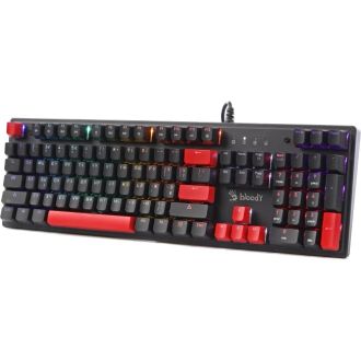 Клавіатура A4Tech Bloody S525N RGB BLMS Red Switch USB Fire Black (4711421002066) - фото 3 Клавіатура A4Tech Bloody S525N RGB BLMS Red Switch USB Fire Black (4711421002066) - фото 3