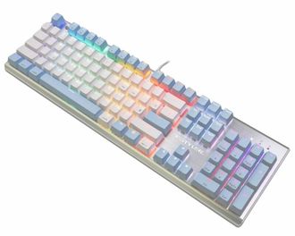 Клавіатура A4Tech Fstyler FS100 Icy Blue - фото 3 Клавіатура A4Tech Fstyler FS100 Icy Blue - фото 3