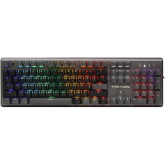Клавіатура A4Tech Fstyler FS100 Stone Black - фото 1