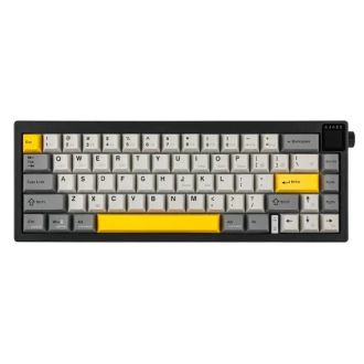 Клавіатура Ajazz AK650 Moon Yellow switches Gray White Yellow (AK650-MY-GWY) - фото 1