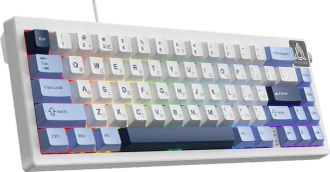 Клавиатура Ajazz AK650 Sea Salt switches Blue White Blue (AK650-SS-BWB) - фото 2