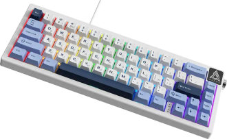 Клавиатура Ajazz AK650 Sea Salt switches Blue White Blue (AK650-SS-BWB) - фото 3