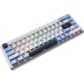 Клавіатура Ajazz AK680 MAX (8+8K) Magnetic Switch-Blue-White-Dark Blue Keycaps (AK680-M-BWD-A) - фото 2 Клавіатура Ajazz AK680 MAX (8+8K) Magnetic Switch-Blue-White-Dark Blue Keycaps (AK680-M-BWD-A) - фото 2