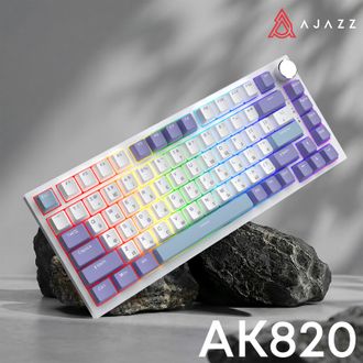 Клавіатура Ajazz AK820 Sea Salt Switch White (AK820-SS-PWB) - фото 3